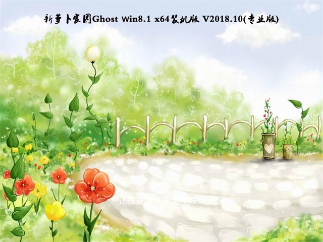 新萝卜家园Ghost Win8.1 x64位国庆装机版v201810{tag}(2)